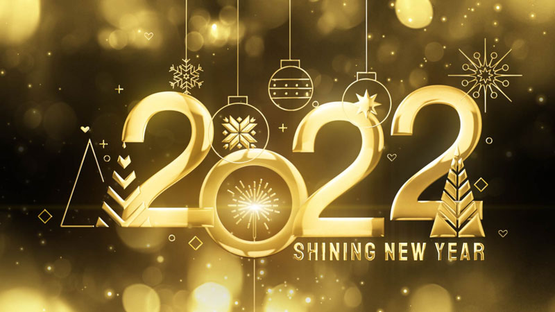 2022輝く年に、謹賀新年