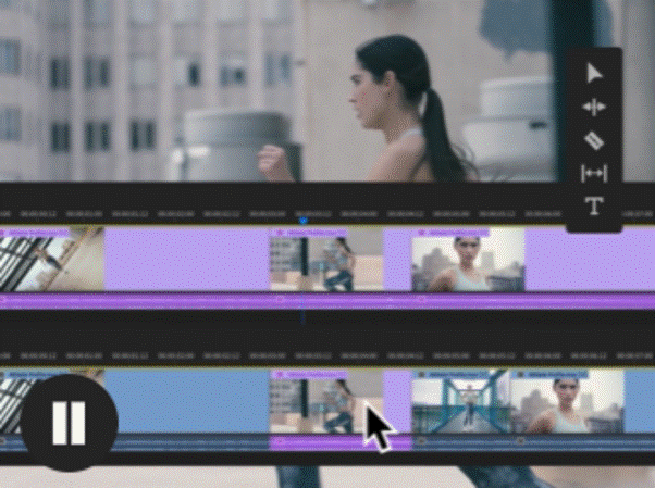 Adobe Premiere Proの編集画面