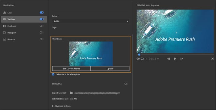 Adobe Premiere Rushで作成した動画を高品質に書き出しする方法