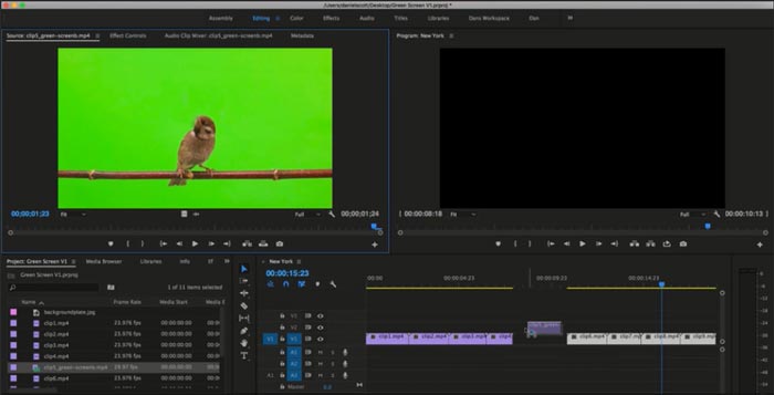 Adobe Premiere Pro クロマキー合成の作り方