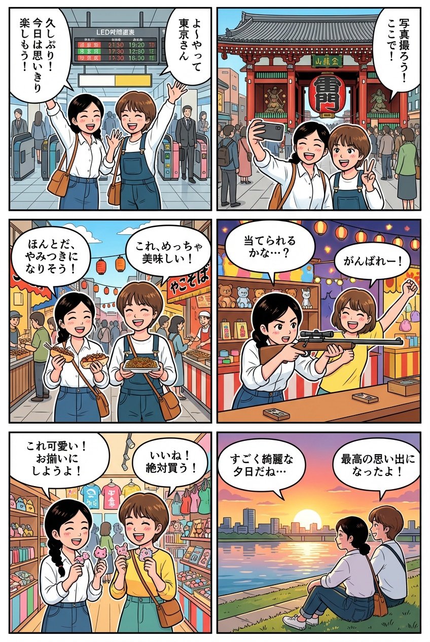 nano banana proで生成された漫画