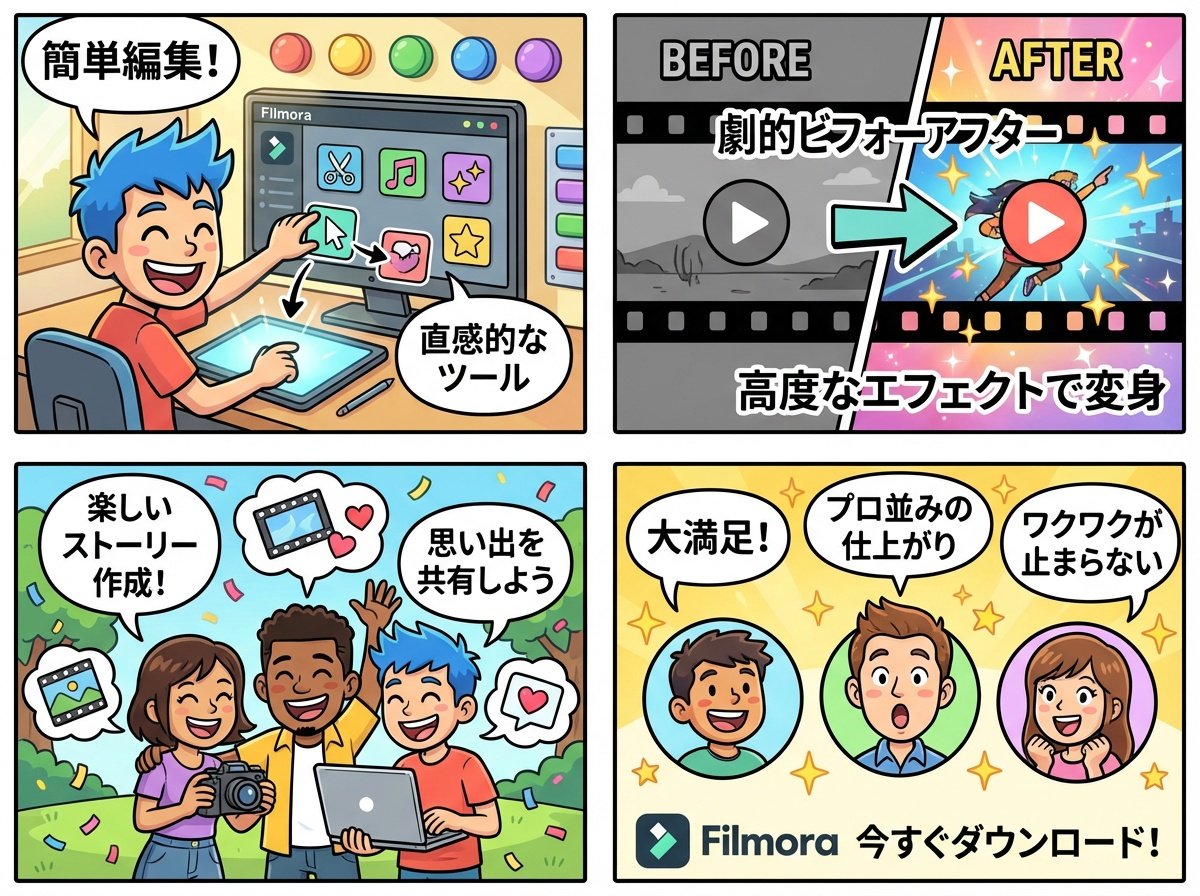 nano banana proで作成される広告用漫画