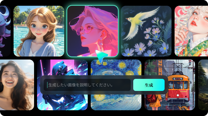 FilmoraAI画像生成