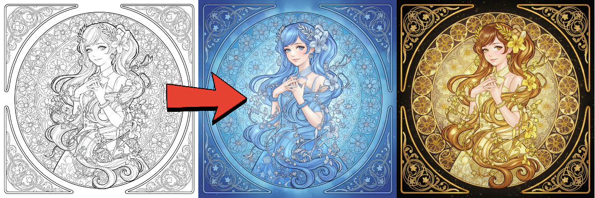 白黒写真をきれいにカラー化