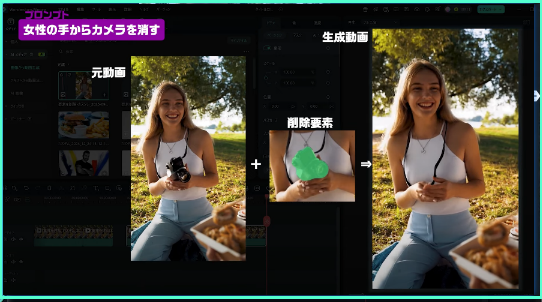 AIで動画内のオブジェクトを置き換える