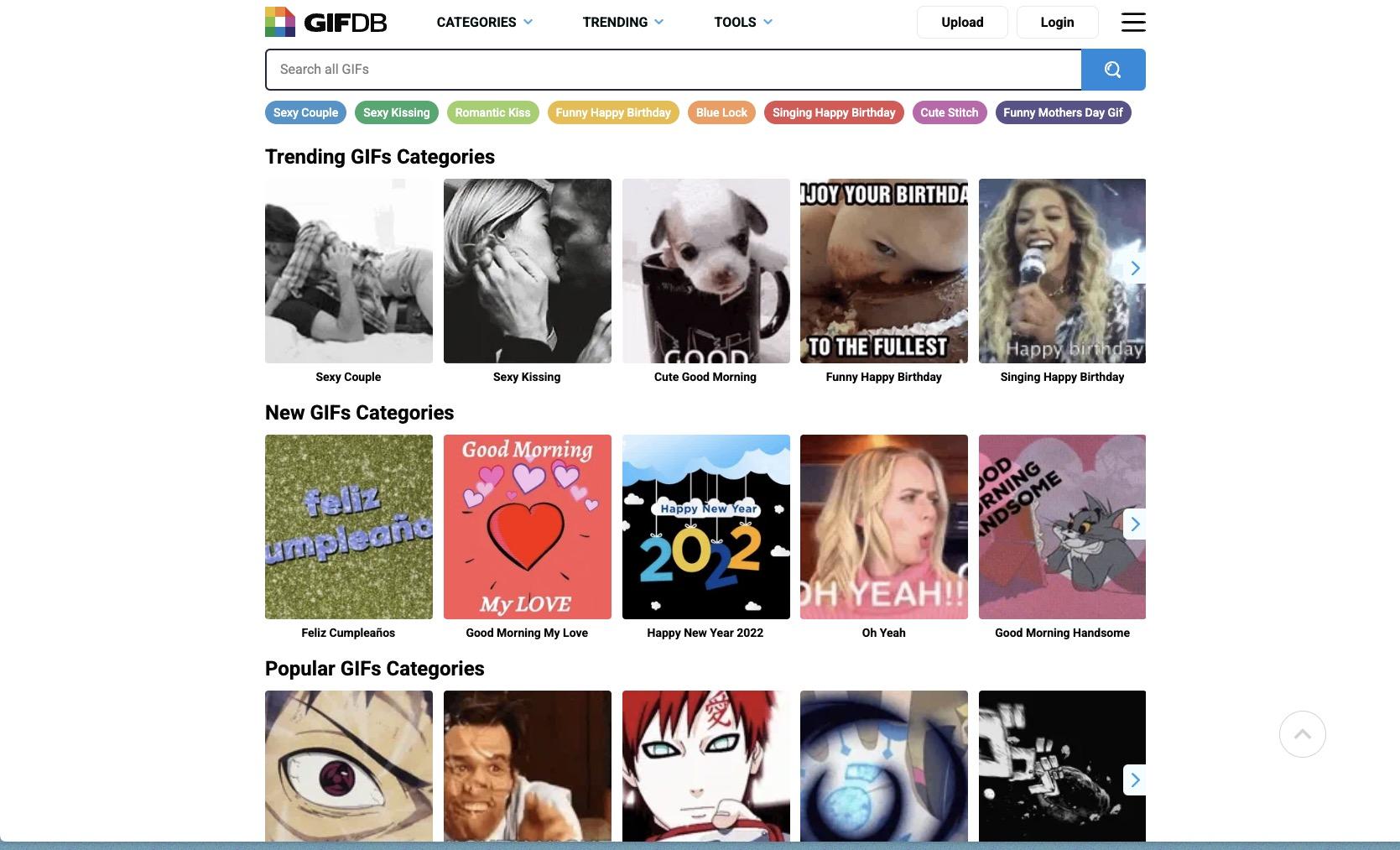 無料GIF素材サイト‐GIFDB