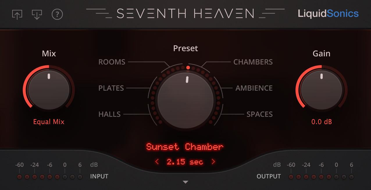 LiquidSonics Seventh Heaven-リバーブプラグイン