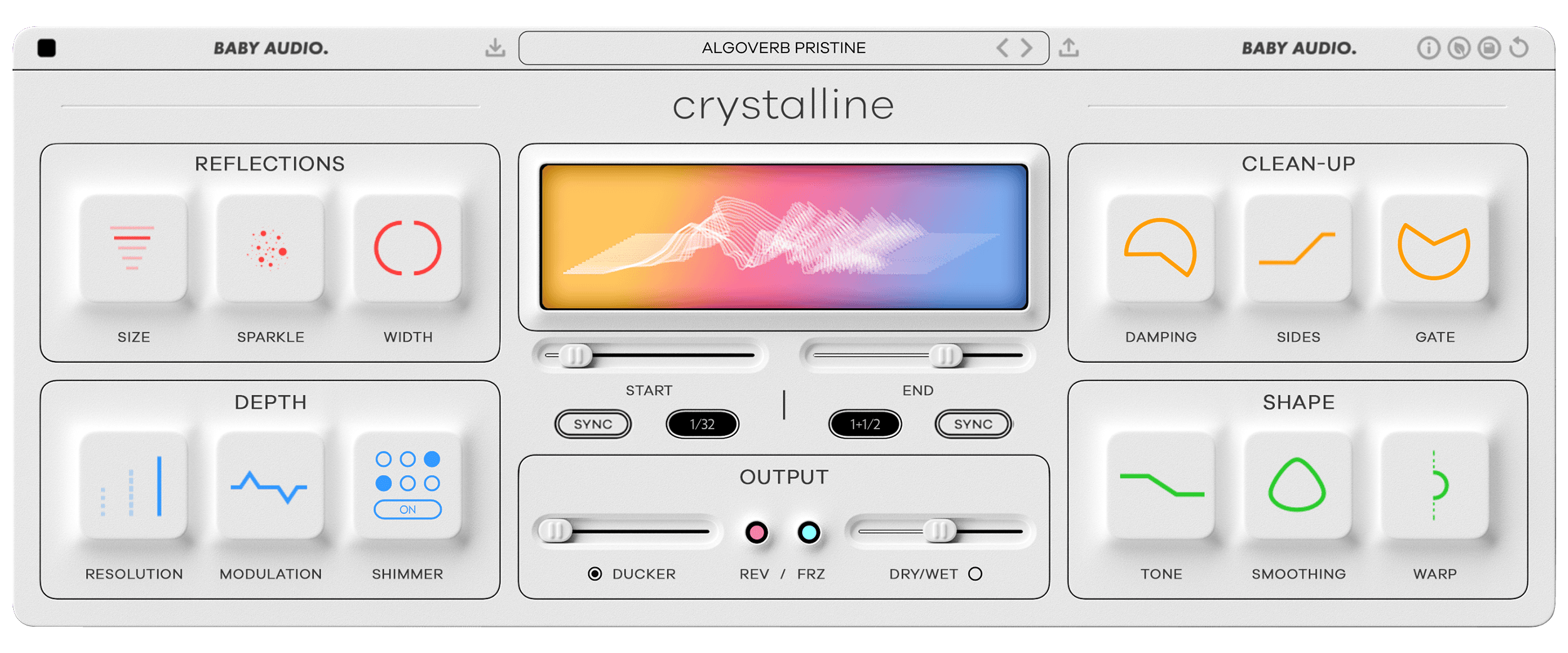 Baby Audio Crystalline-リバーブプラグイン