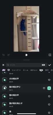 「+(追加)」アイコンをタップ