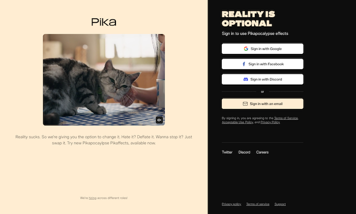 Pika Labsの基本情報