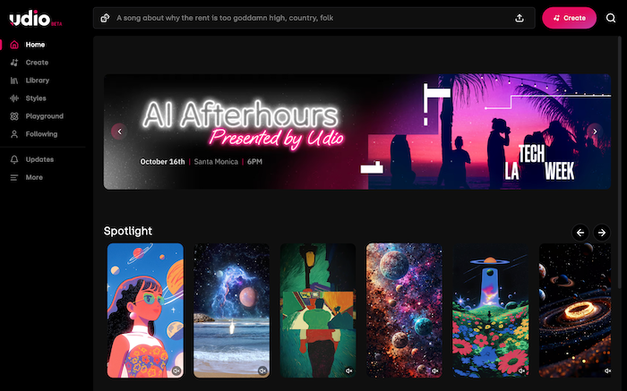 AI歌詞作成ツール-Udio