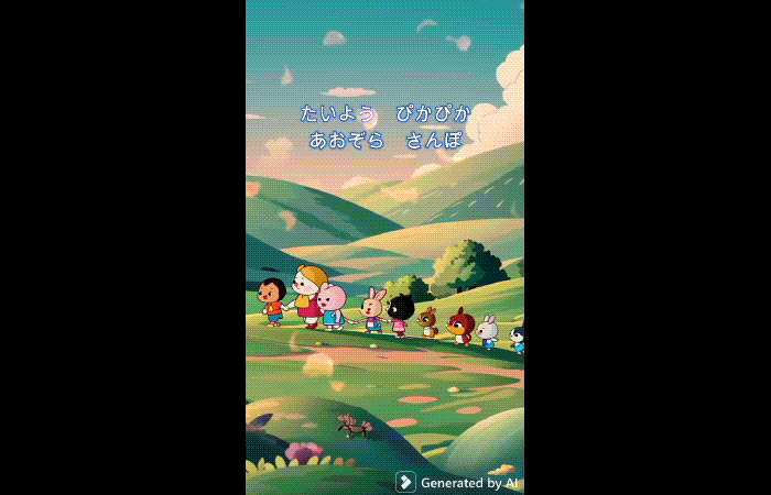 動画づくりは完了