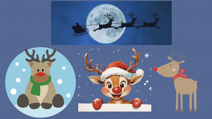 トナカイイラスト