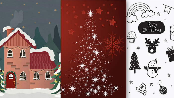 クリスマス イラストコツ