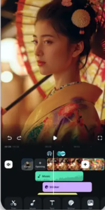 Filmora モバイル版-キーフレームアプリ