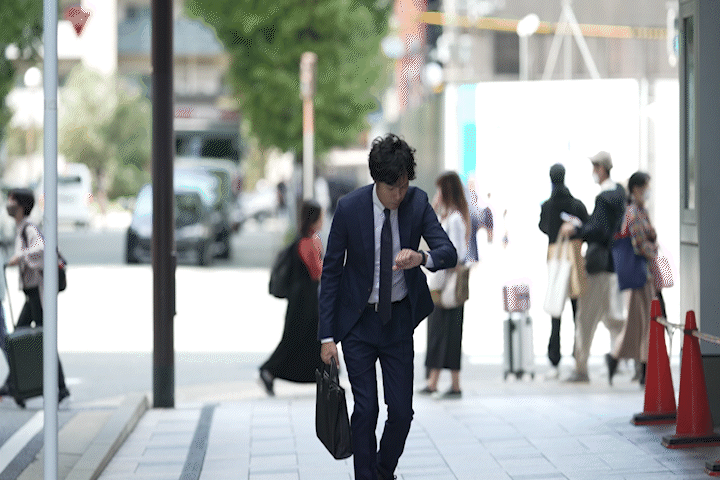 スローモーション→通常速度への切り替え