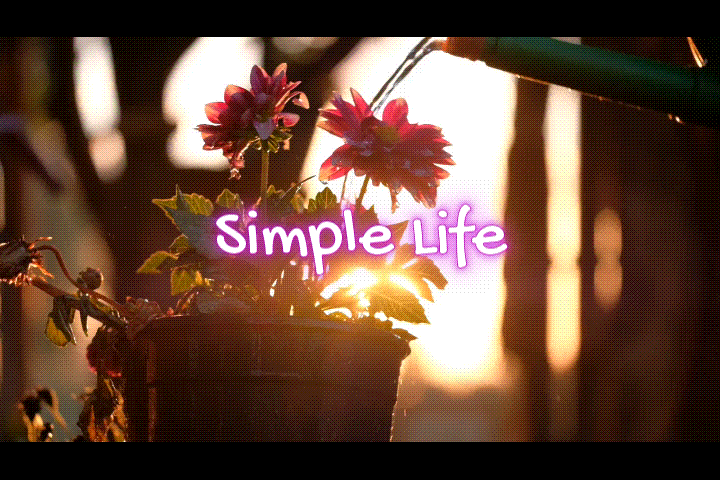 テキストアニメーション-ズームイン/アウト