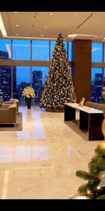 クリスマス ライン 動画プロンプト例