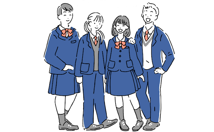 卒業イラストのモチーフ