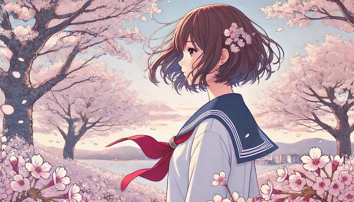 卒業イラストのスタイル