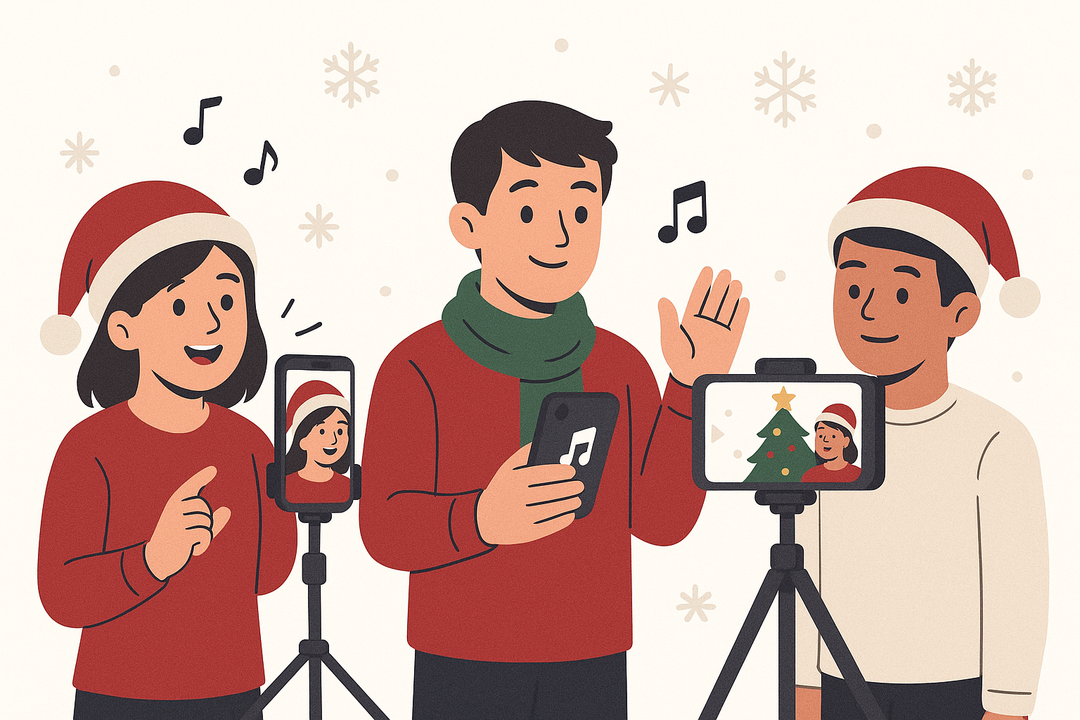 クリスマスソングの使い方