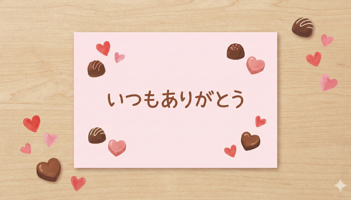 バレンタイン メッセージ 一 言