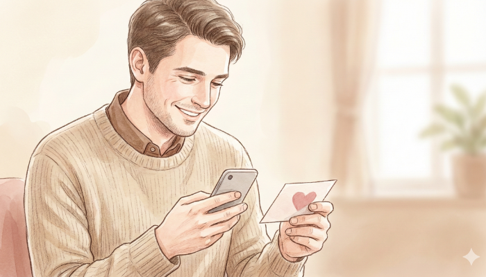 バレンタインメッセージ