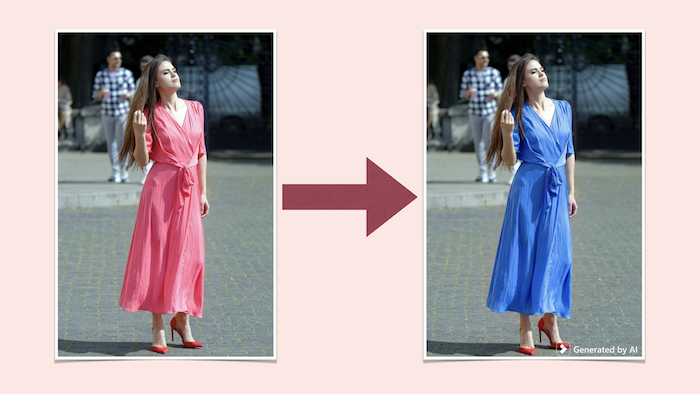 写真 の 服 の 色 を 変える