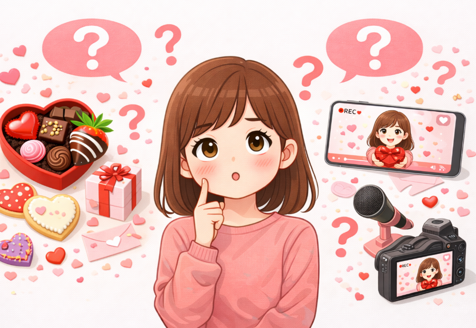 バレンタインデー＆動画作成のよくある質問
