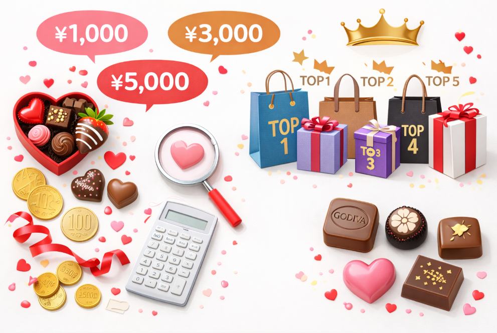 バレンタインチョコの選び方