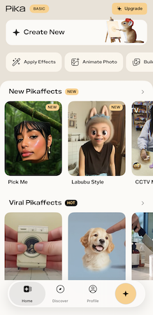 顔加工アプリ-Pikaffects by Pika