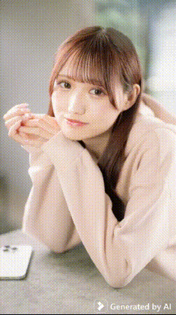 顔ぷくぷく／顔バルーン動画