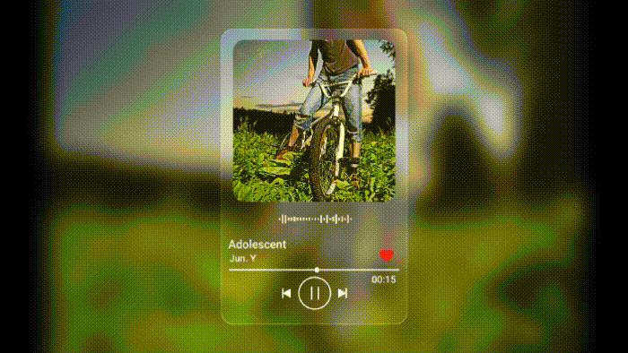 エモい写真を使って、動画ができ