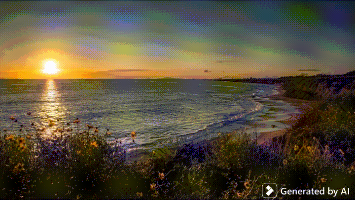 エモい写真を使って、動画ができ