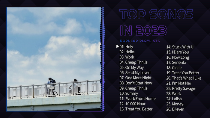 エモい写真×音楽プレイヤー風画像の活用シーン