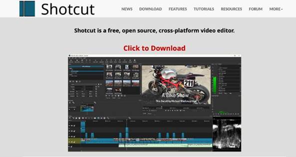 ShotcutでYouTube動画結合