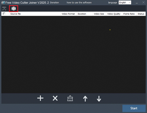 Free Video Cutter JoinerでAviファイルを結合