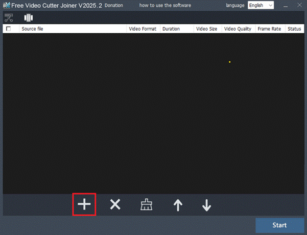 Aviファイルが結合できるツールFree Video Cutter Joiner