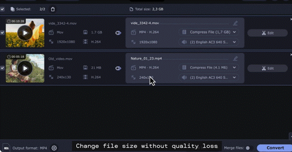 映画字幕ダウンロードソフト2:Movavi Video Converter