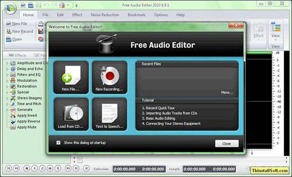 Free Audio Editor