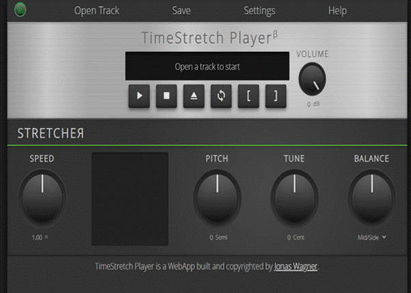 TimeStretch Audio Playerでピッチ変更のやり方