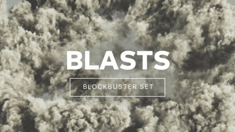 素材サイトfilmstock blockbuster vol1-爆煙パック