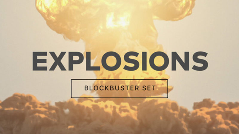 素材サイトfilmstock blockbuster vol1-爆発パック