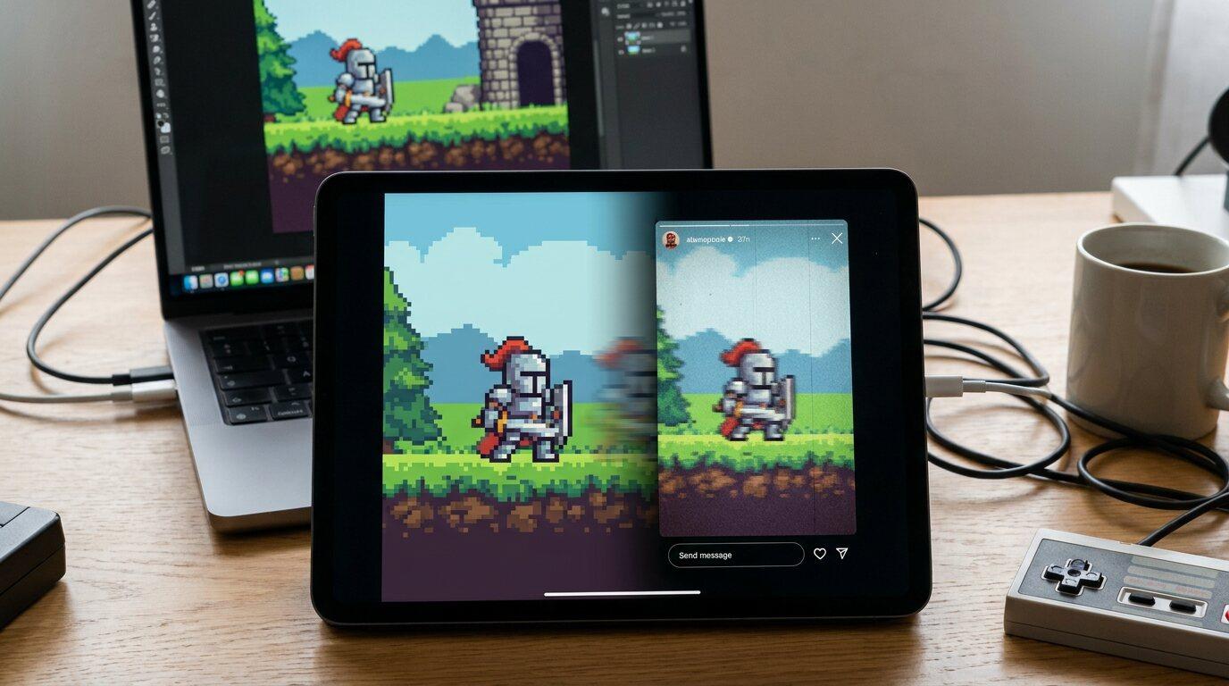FilmoraのAI画像から動画生成でAIドット絵を作るイメージ