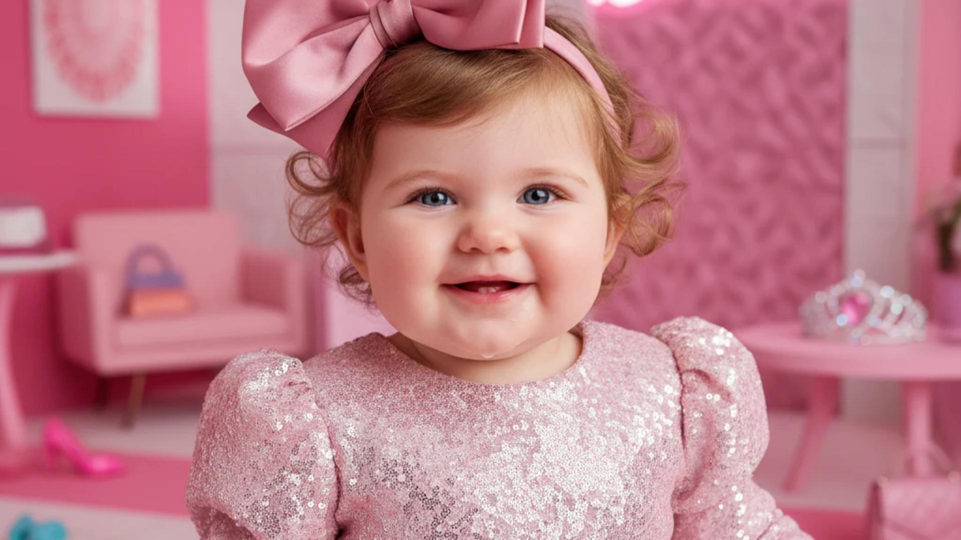 Geminiプロンプトから生成した赤ちゃん写真イメージ。