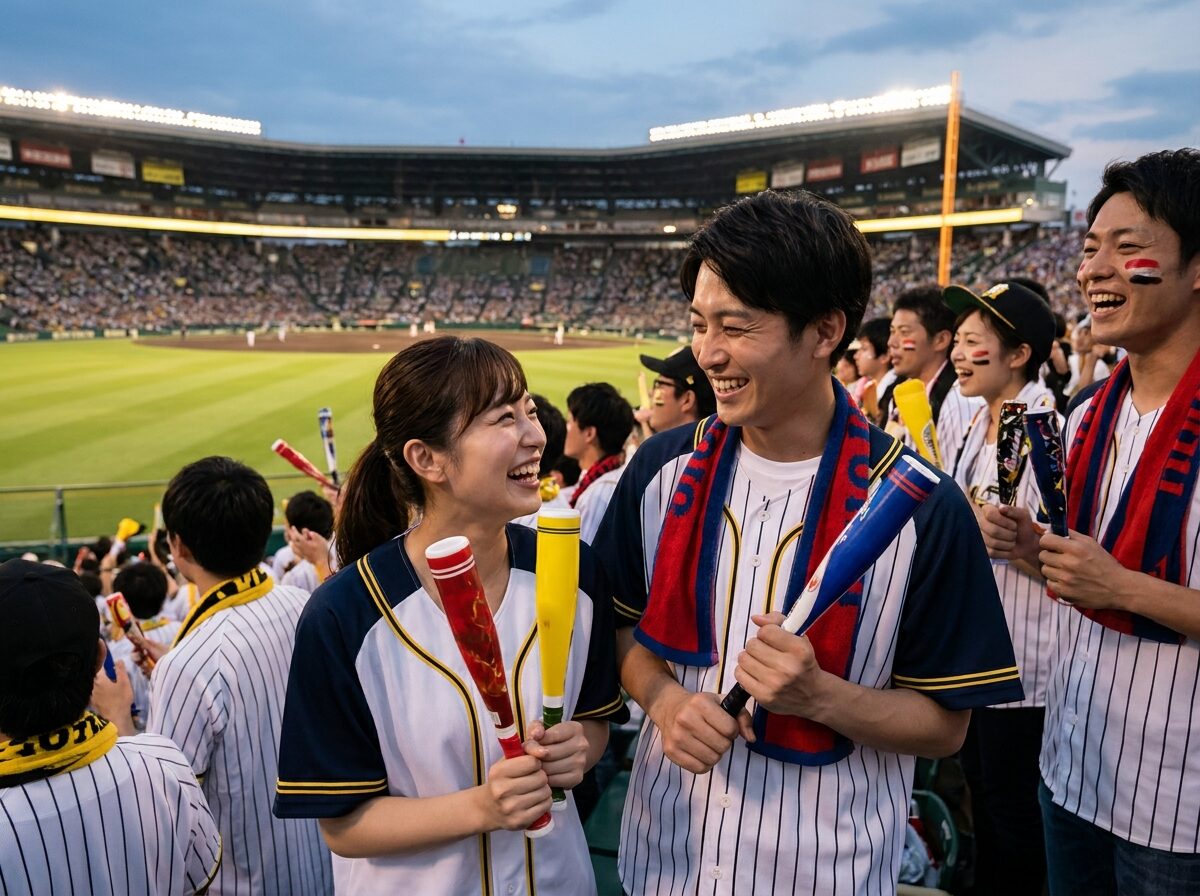 野球観戦A画像プロンプト30選｜応援画像・観戦記念・SNS投稿をFilmora