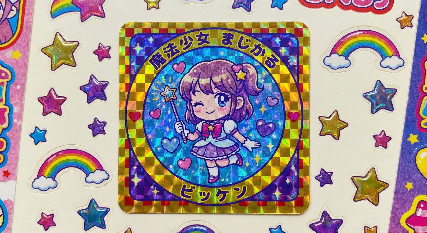 ビックリマン風シールAIプロンプト