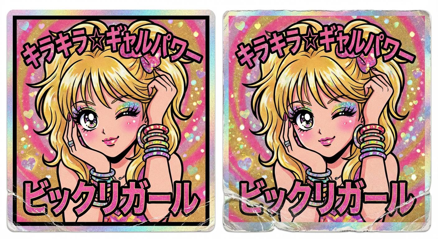 ビックリマン風シール