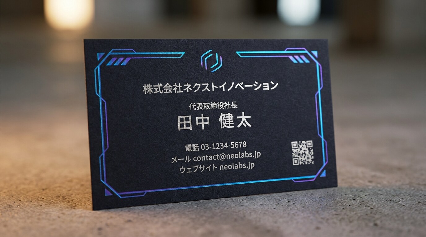 名刺デザインAI