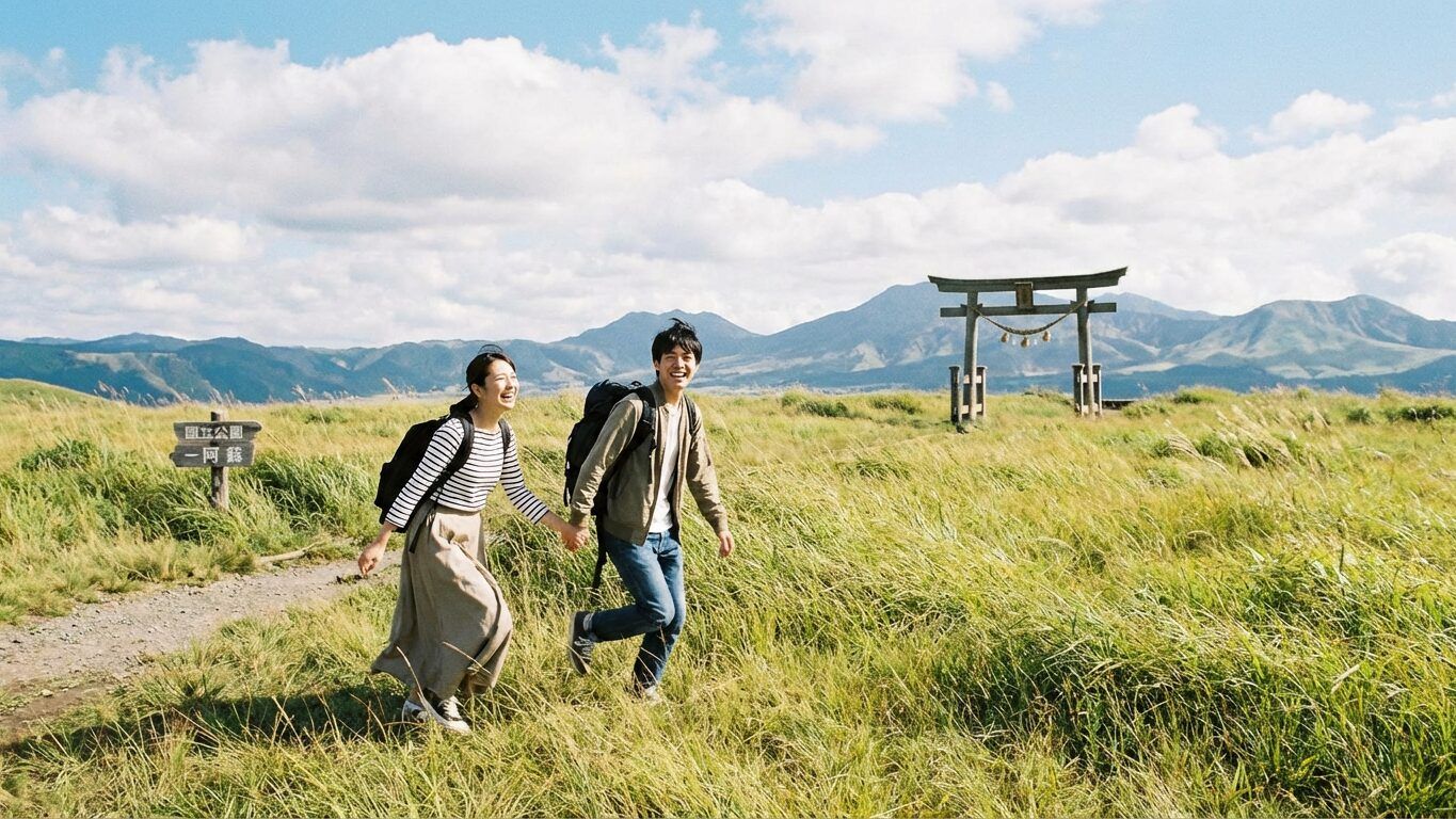 FilmoraのAI画像生成でカップル旅行画像を作成